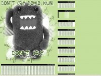Don't Cry Domo Kun, Don't Cry : Emo